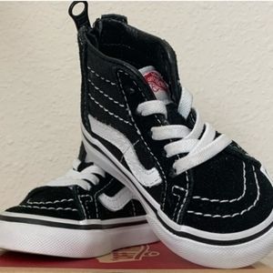 Van's high tops toddler size 4